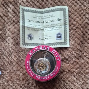 Pocket Watch - Silver and Gold